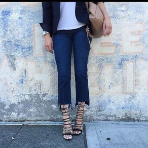 Aquazurra lace up heel sandal